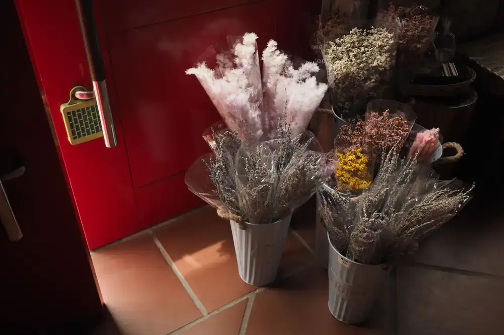 Blüte & Balsam Produkte liebevoll in einem Fachgeschäft präsentiert